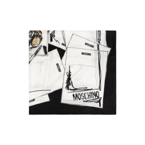 MOSCHINO Шелковые шарфы Унисекс