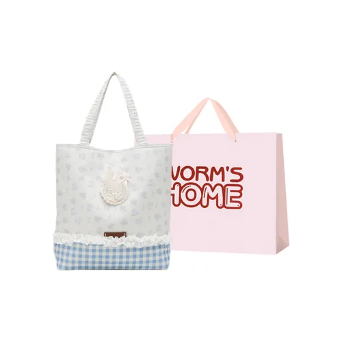 Worm's Home Сумки через плечо, синие, женские