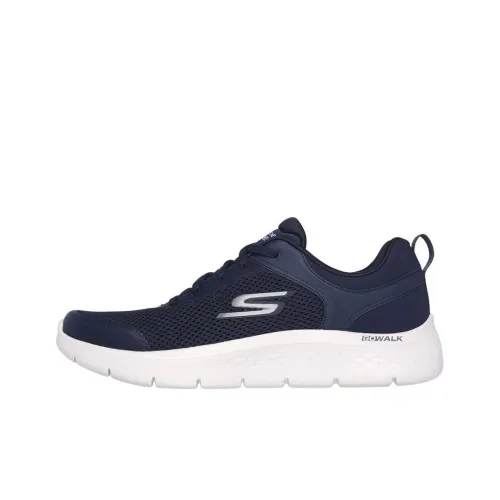 Skechers GO WALK Fle Low Топ Повседневный Мужской Темно-синий