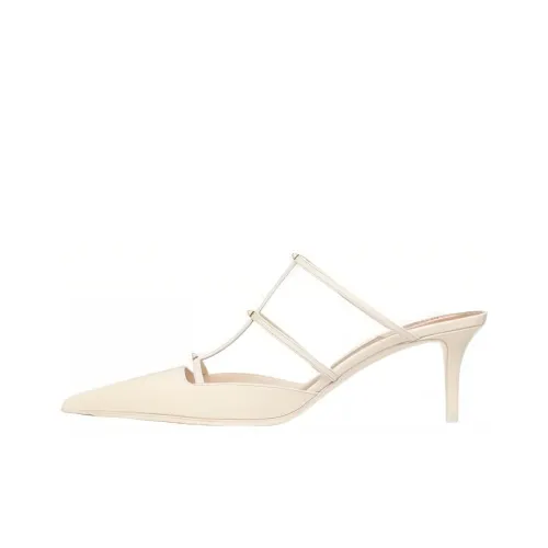 Valentino Rockstud Домашние тапочки Женские Белые