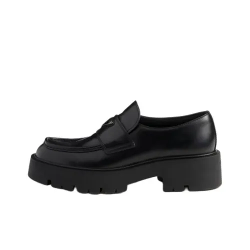 PRADA Лоферы Мужские Черные