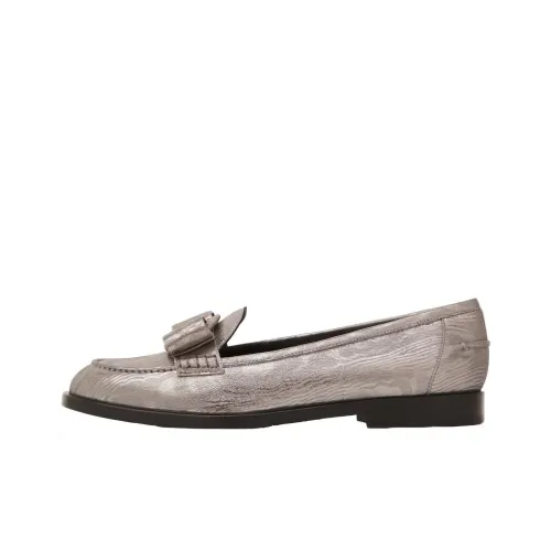 Ferragamo Viva Женские повседневные туфли Серый Женские