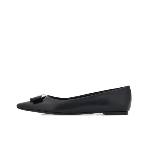 Ferragamo Vara Женские повседневные туфли Черный Женские