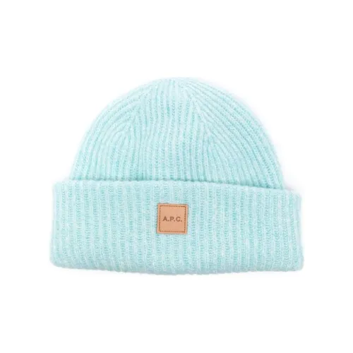 A.P.C Шерстяные Бини Мужской Синий Зеленый