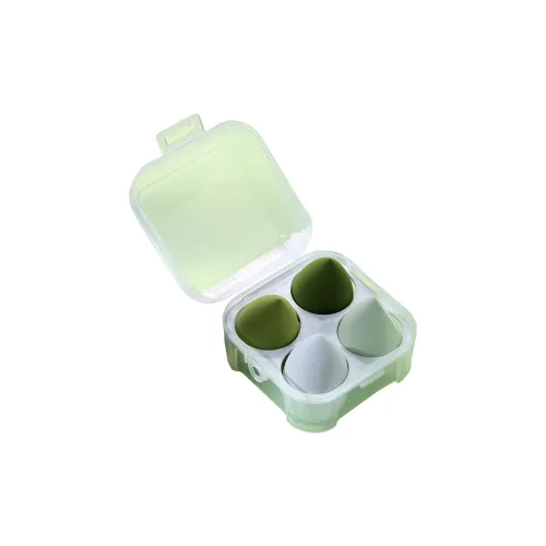 JIANYINGSHU Яйцо Коробка Макияж Губка Основа Фиксатор Без Пудры Легко Наносится 4 шт в коробке