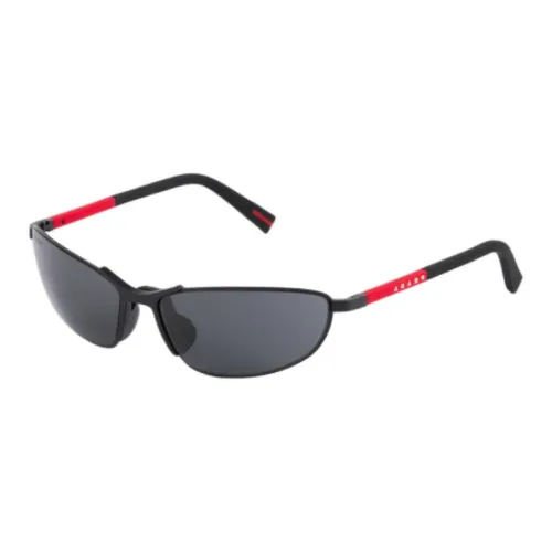 PRADA Металл Нерегулярная форма Солнцезащитные очки Мужской Черный