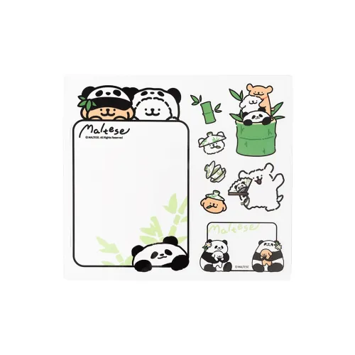 Мальтийский Панда Мягкий Магнитный Переписывающиеся Магниты для Белой Доски с Темой Аниме