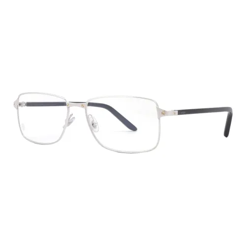 Cartier Металл Нерегулярная форма Оправы для очков Мужской Черный