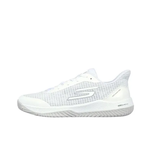 Skechers Viper Court Pro Low Топ Кроссовки для тренировок Мужской Белый