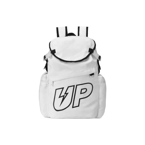 TURN UP Полиэстер Студенческий Рюкзак Стандартный Унисекс Белый