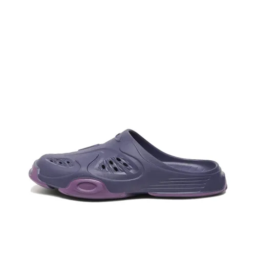 Oakley Factory Team Устойчивые к истиранию противоскользящие домашние тапочки для мужчин фиолетовые