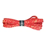 Красный и золотой пейсли шнурки, одиночная упаковка