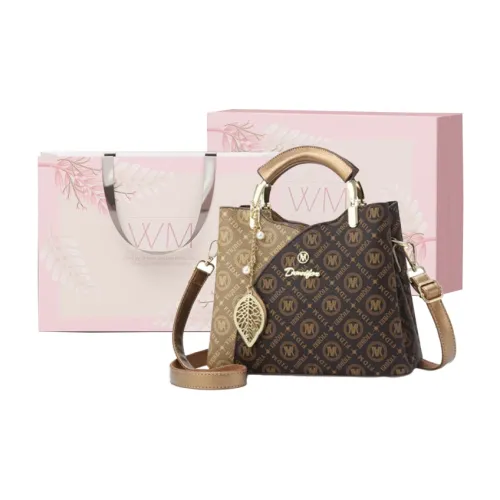 Weymond ПУ (полиуретан) Сумка Сумка через плечо Стандартная Женская Бордовый Шампанский