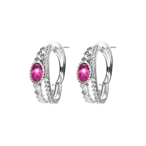 LNERATO Серьги из меди с золотым покрытием женские