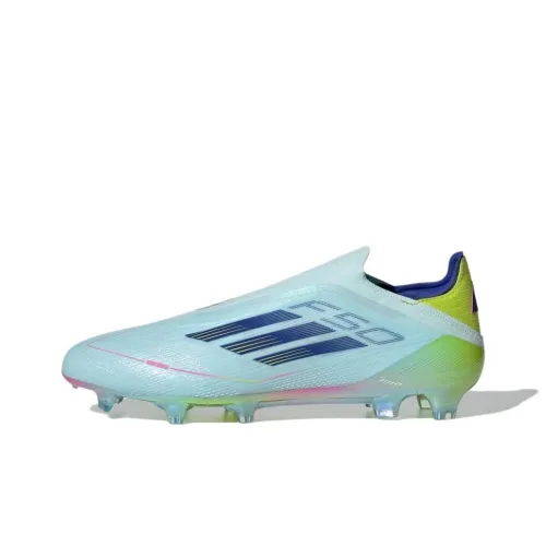 Adidas F50 ELITE Футбольные бутсы Низкий Топ Близкий Синий/Полу-Синий/Полу-Солнечный Желтый Унисекс