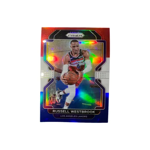 PANINI Wizards Westbrook Russell Westbrook Tricolor Fold Rare Sports Card 1 Pack