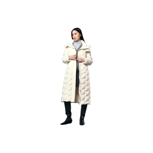TKY SHOP Экрю Женские Пуховики