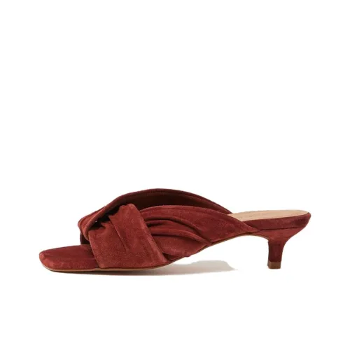FLATTERED Слипоны Red Women's