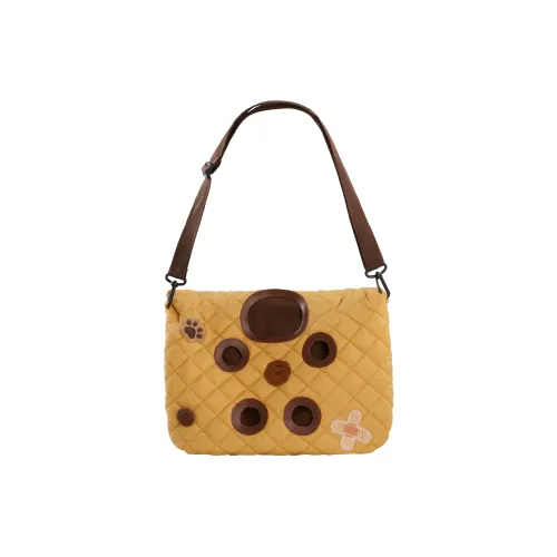 Holding Bamboo Хлопковая Сумка через плечо Унисекс Желтая