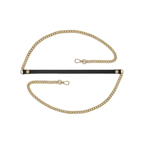 Strathberry Кожа Сумка Ремень Женские Черный