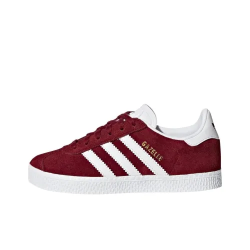 Adidas Originals Gazelle Low Топ Скейтборд Кроссовки Унисекс Красный
