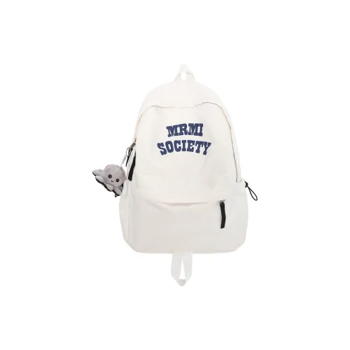 BRABOSTON Нейлон Рюкзак Унисекс Экрю Черный Бургунди Светло-Синий