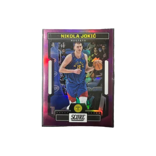 PANINI Nuggets Team Никола Йокич Фиолетовый Fold 49 шт Rare Спортивная карта 1 шт