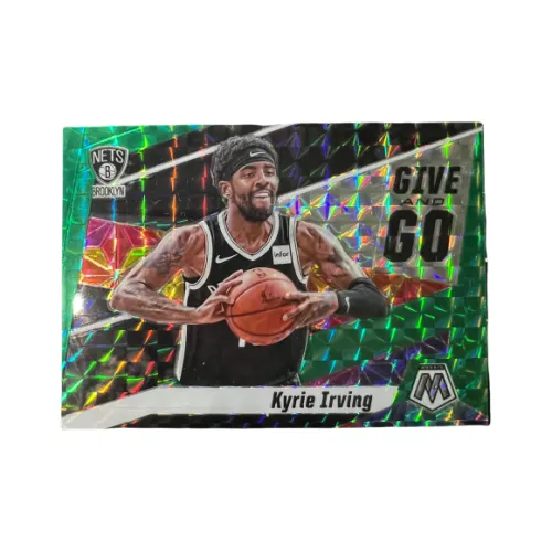 Панини Кири Ирвинг Бруклин Нетс Шахматная доска Fold Give Go Rare Карта Спортивные карты 1 шт