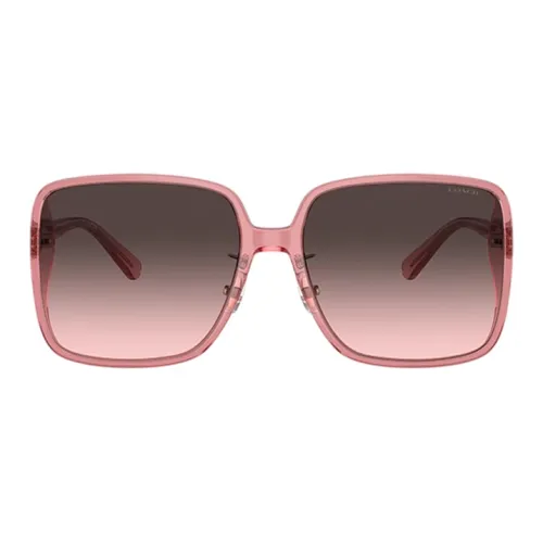 COACH Вакуумно-формованные Бабочка Солнцезащитные очки Женские Розовый