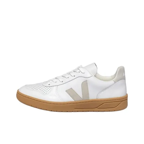 VEJA V 10 Low Топ Скейтборд Кроссовки Унисекс Белый