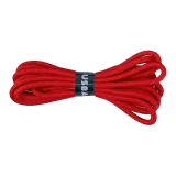 Красный, круглый, шнурки, одна упаковка