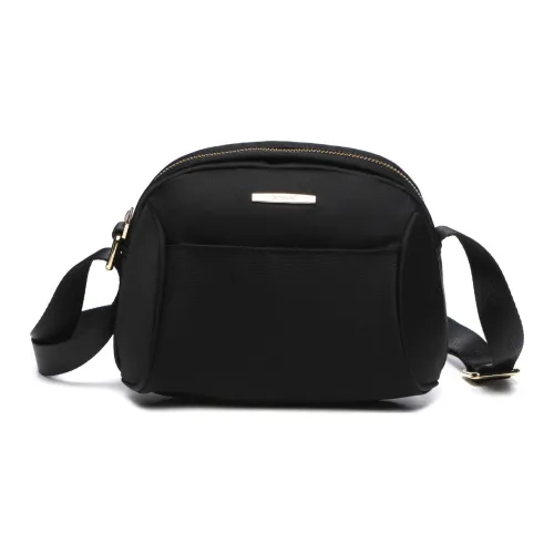 SEPTWOLVES Ткань Сумка через плечо Стандартная Унисекс Черная