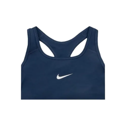 NIKE Морской синий Женские бюстгальтеры