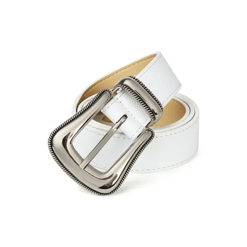 TUCANO Элегантный дизайн MULTI стиль Индивидуальный булавка Коровья кожа Ремни Женские Белые Ширина 2,9 см