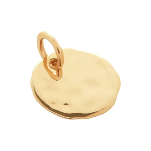 Monica Vinader 14K Экологичный Переработанный Золотой Подвески Женские Золото