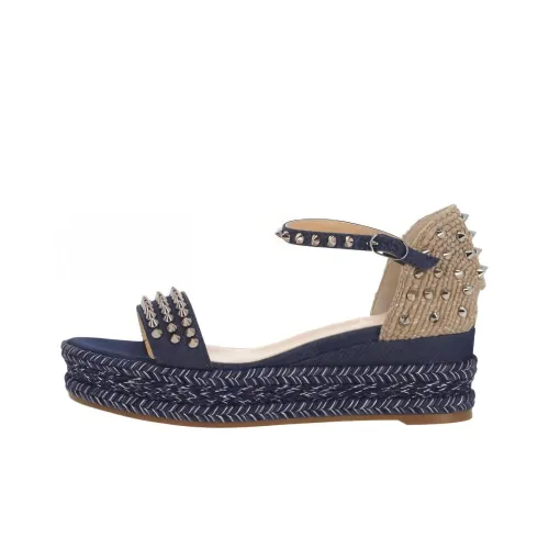 CL one Ремень Сандалии Женские Темно-синий