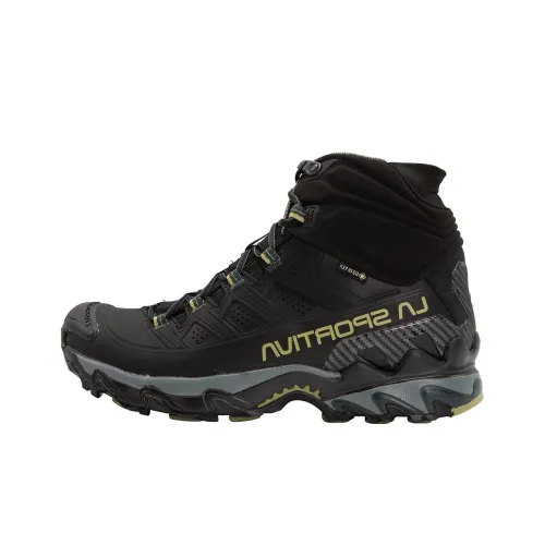 LA SPORTIVA Альпинистские и туристические ботинки MID Топ Черный Зеленый Мужской