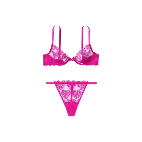 Victoria's Secret Набор нижнего белья для женщин цвет Pink Floyd розовый и красный