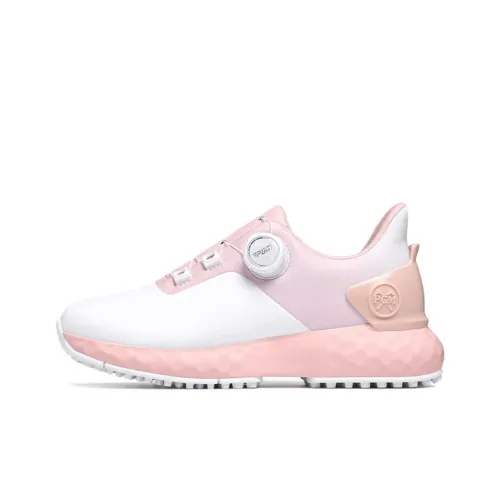 PGM Golf Shoes Низкий Топ Белый Розовый Женский