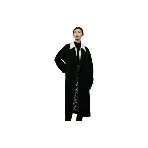 TKY SHOP Черное Женское Пальто