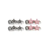 Двойные заколки для волос в форме звезды [Две пары]