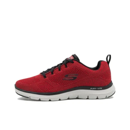 Skechers Flex Advantage 4,0 Низкий Топ Повседневная Обувь Мужская Красная
