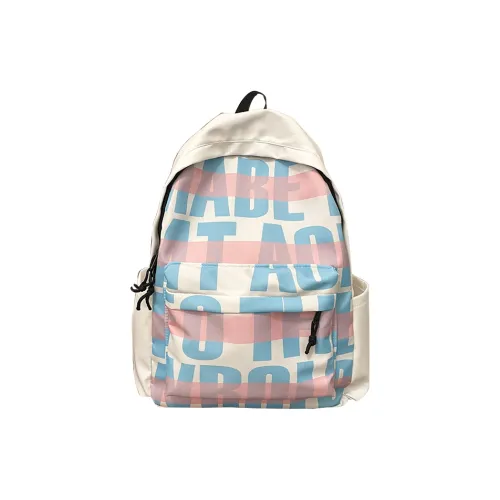 Aini Rabbit Нейлон Рюкзак Женские Розовый Синий Зеленый Черный