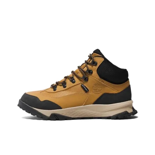 Timberland Lincoln Peak Slip-Resistant Waterproof MID Top Hiking Shoes Men's Brown