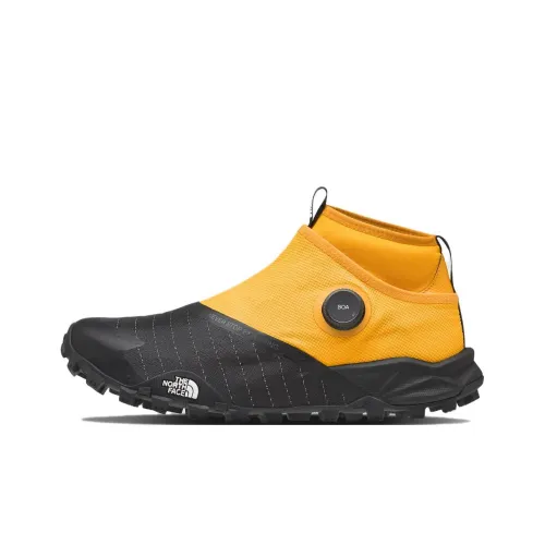 THE NORTH FACE Summit Offtrail Беговые кроссовки MID Топ Желтый Унисекс