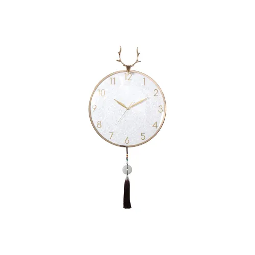 HENSE Кварцевый механизм сплав стена часы унисекс белый циферблат модель HW235