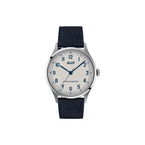 TISSOT Автоматический Механический Механизм Мужские Часы Vintage Classic Series 39 мм Белые