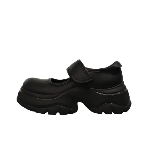 Earl Cat Платформа Туфли Мэри Джейн 7 см Женские