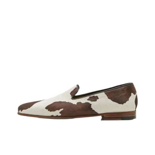 MANOLO BLAHNIK Mario Лоферы Мужской Коричневый