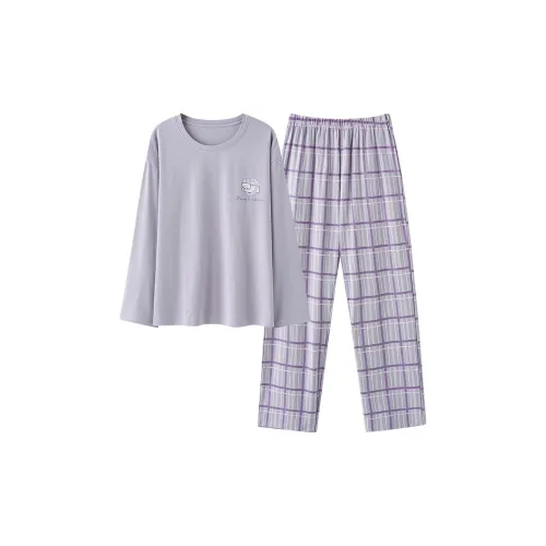 THREEGUN Пижамный комплект женский фиолетовый